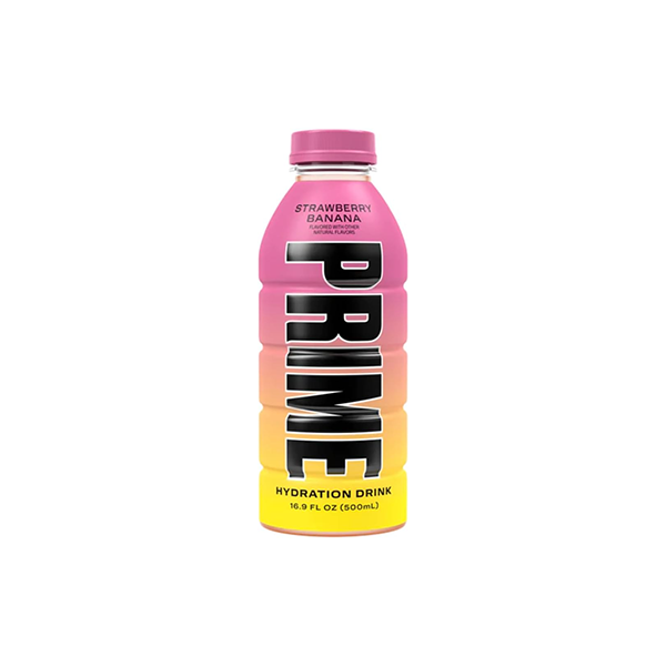 PRIME Hydration USA Strawberry Banana Sports Drink 500ml - Vape Center