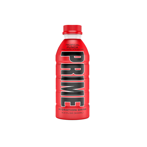 PRIME Hydration USA Tropical Punch Sports Drink 500ml - Past Best Before date - Vape Center