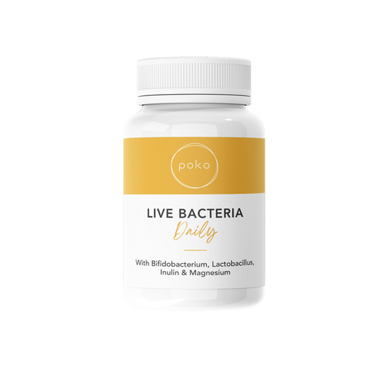 Poko Live Bacteria Daily Supplement Capsules - 60 Caps - Vape Center