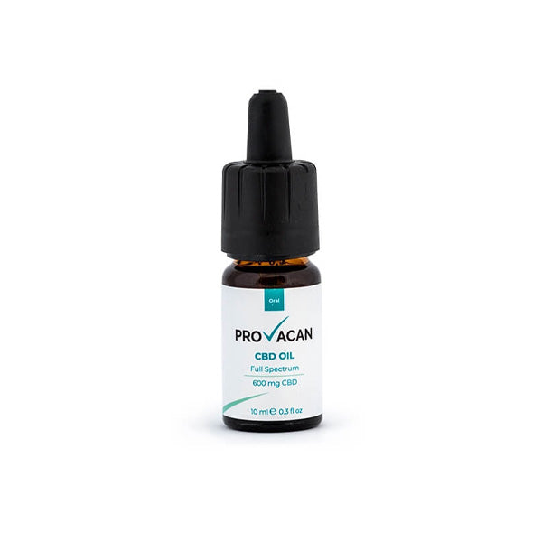 Provacan 600mg Full Spectrum CBD Oil - 10ml - Vape Center