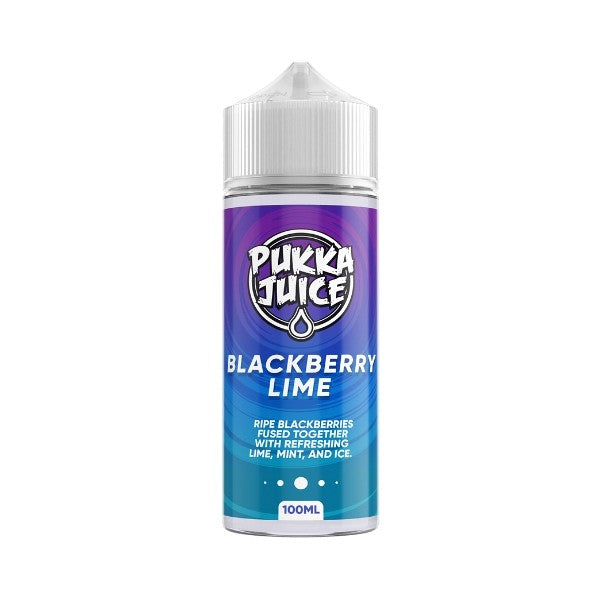 Pukka Juice - 100ml - Blackberry Lime - Vape Center