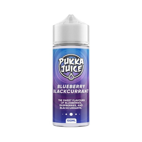 Pukka Juice - 100ml - Blueberry Blackcurrant - Vape Center