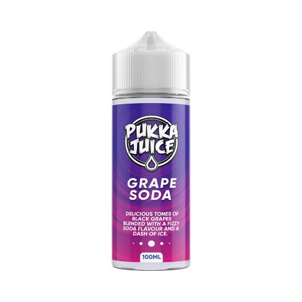 Pukka Juice - 100ml - Grape Soda - Vape Center