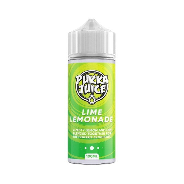 Pukka Juice - 100ml - Lime Lemonade - Vape Center