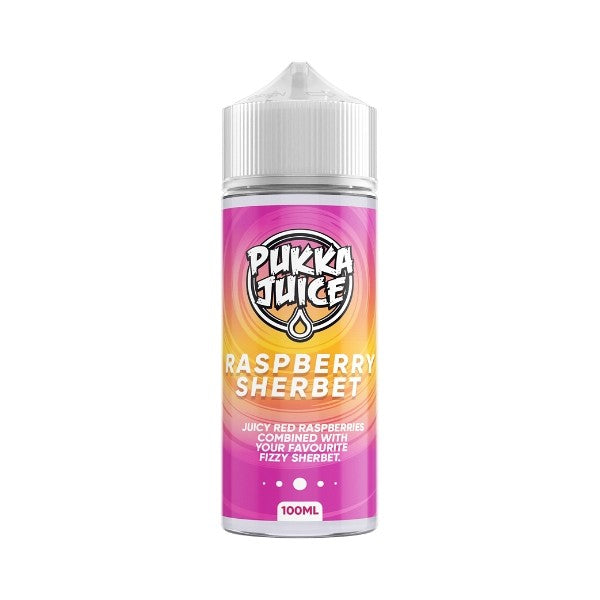 Pukka Juice - 100ml - Raspberry Sherbet - Vape Center