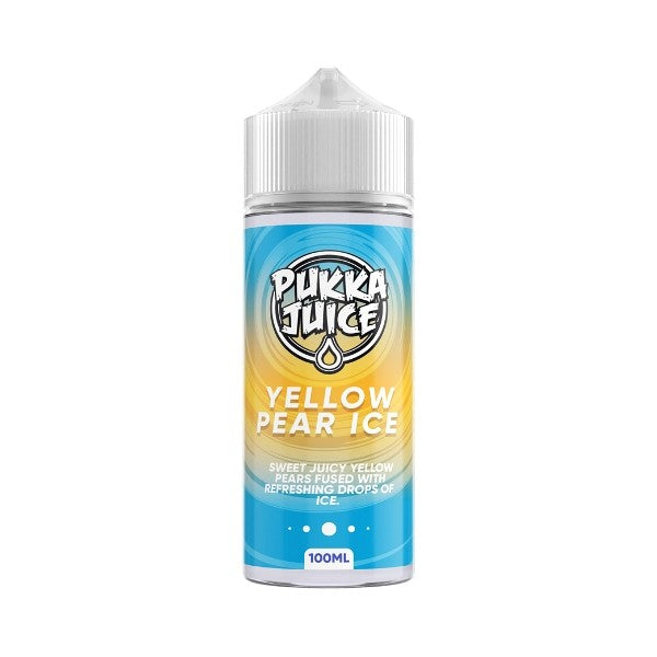 Pukka Juice - 100ml - Yellow Pear Ice - Vape Center