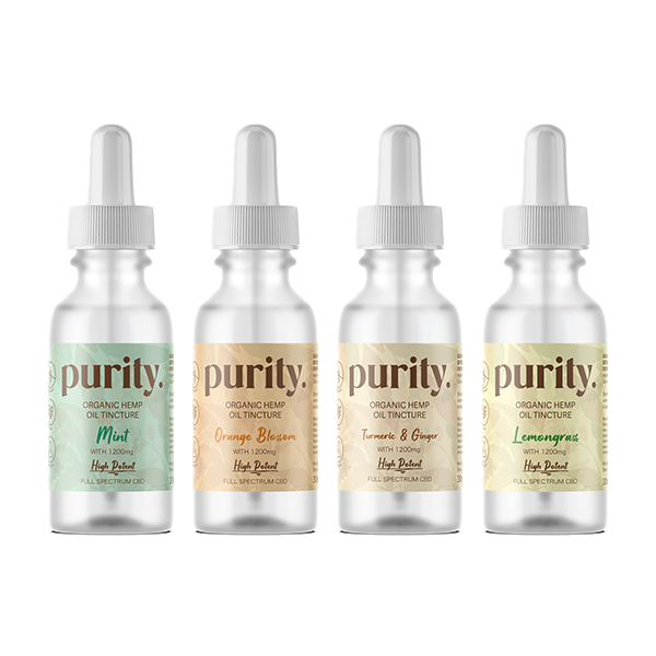 Purity 1200mg Full-Spectrum High Potency CBD Olive Oil 30ml - Vape Center