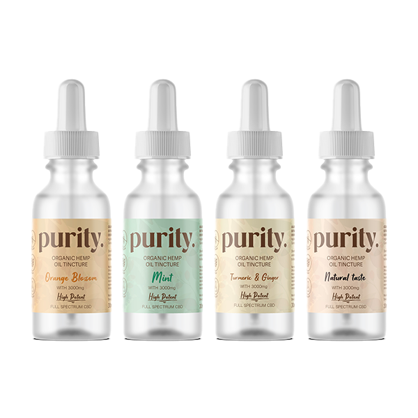 Purity 3000mg Full-Spectrum High Potency CBD Hemp Oil 30ml - Vape Center