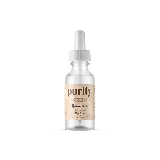 Purity 600mg Full-Spectrum High Potency CBD Olive Oil 30ml - Vape Center