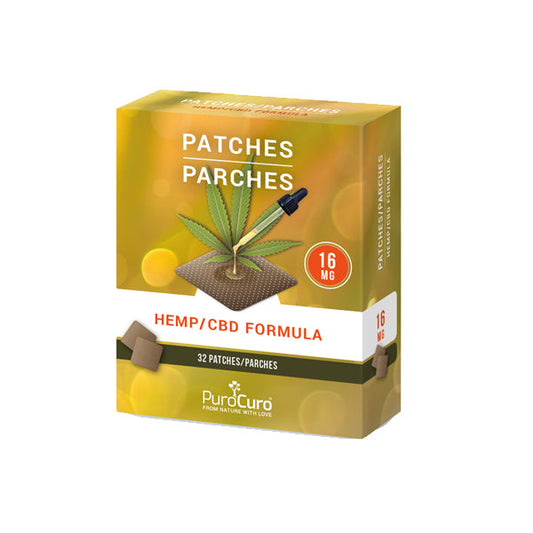 PuroCuro 16mg CBD Formula Patches - Vape Center