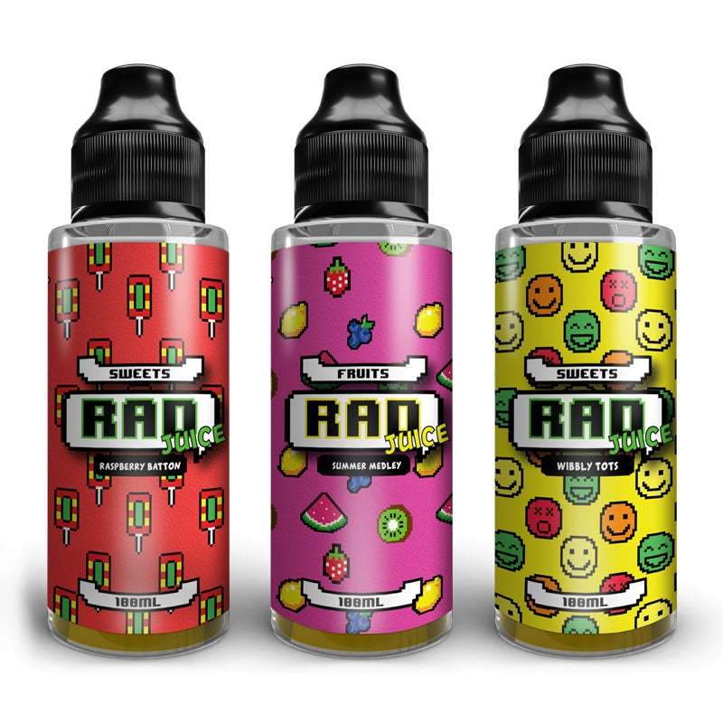 RAD Juice SWEETS 100ml Shortfill - Vape Center