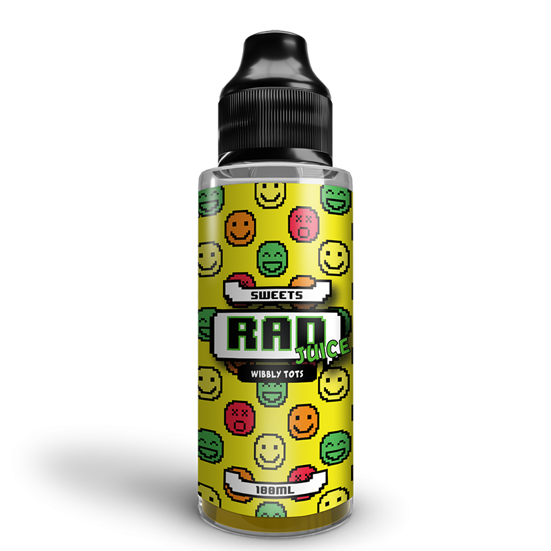 RAD Juice SWEETS 100ml Shortfill - Vape Center