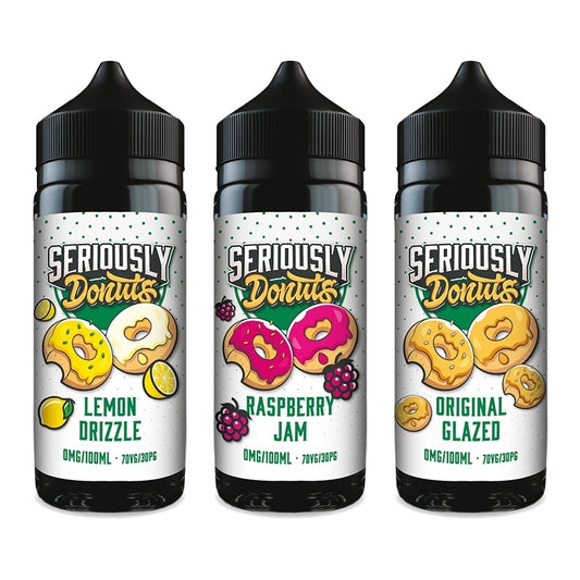 Seriously Donuts 100ml Shortfill - Vape Center