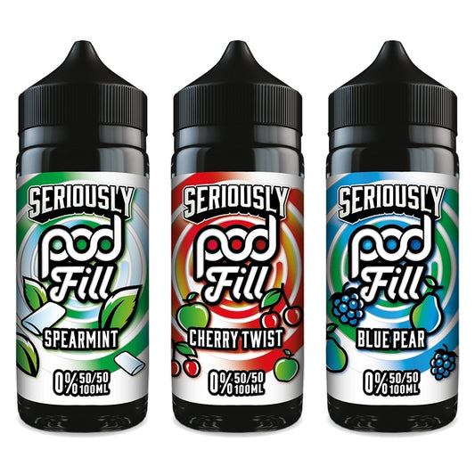 Seriously POD FILL 100ml Shortfill - Vape Center