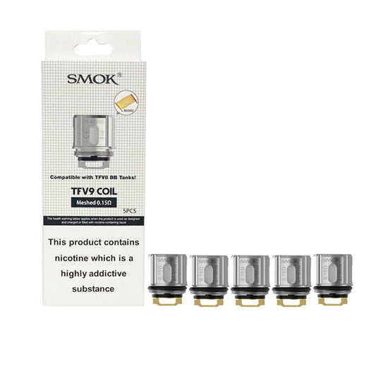 Smok TFV9 Replacement Mesh Coil 0.15ohms - Vape Center