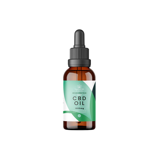 Supreme CBD 1000mg Broad Spectrum Mint CBD Oil - 30ml - Vape Center