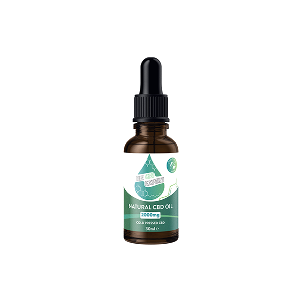 The CBD Expert 2000mg Cold Pressed CBD Oil 30ml - Vape Center