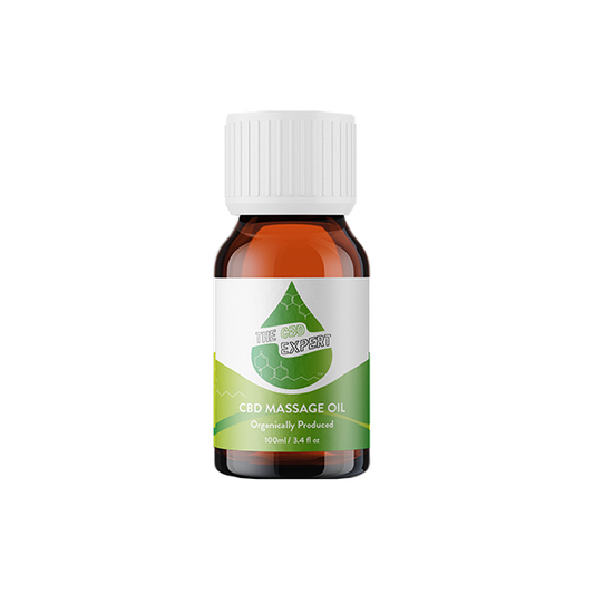 The CBD Expert 500mg CBD Massage Oil - 100ml - Vape Center