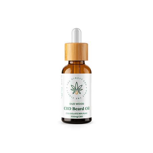 The Finest Balm CBD 300mg Beard Oil 30ml - Vape Center