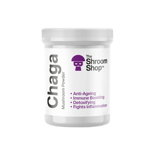 The Shroom Shop Chaga Mushroom 90000mg Powder - Vape Center