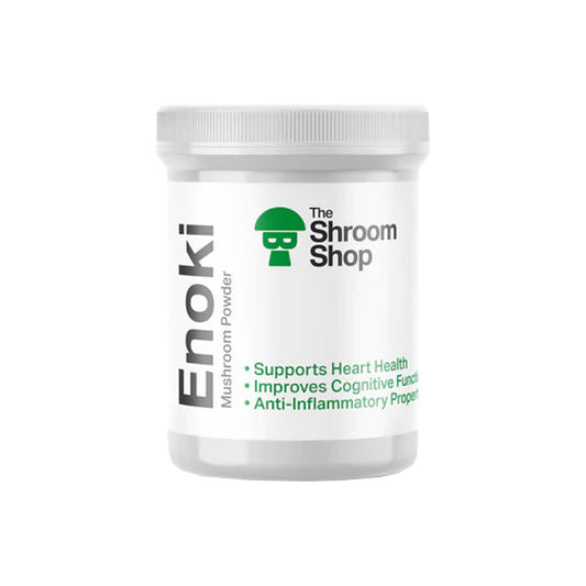 The Shroom Shop Enoki Mushroom 90000mg Powder - Vape Center