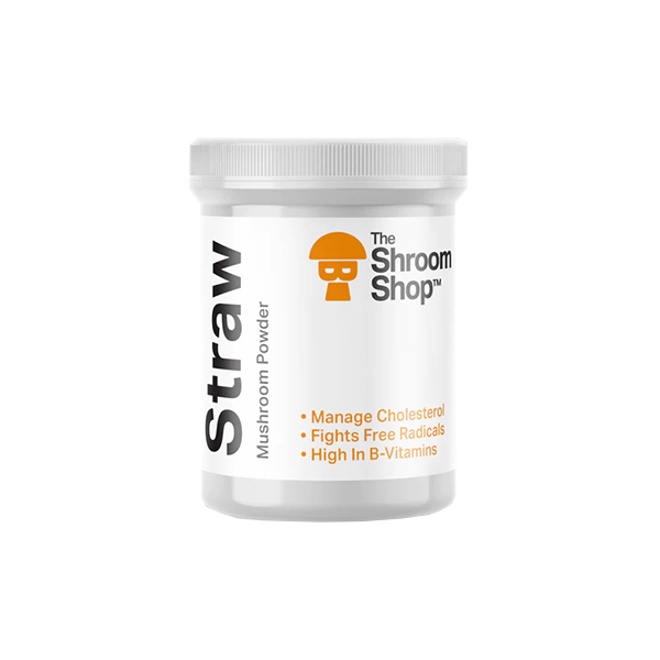 The Shroom Shop Straw Mushroom 90000mg Powder - Vape Center