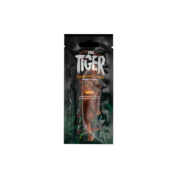 Tiger Vapes 400mg Full-Spectrum CBD Disposable Vape Device - Vape Center