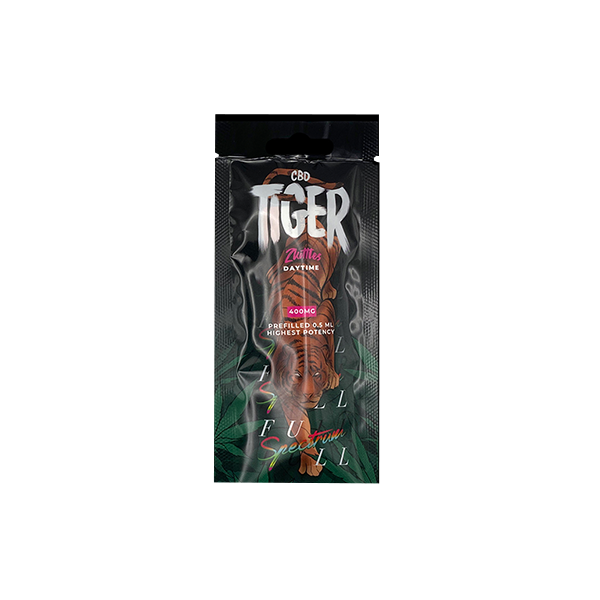 Tiger Vapes 400mg Full-Spectrum CBD Disposable Vape Device - Vape Center