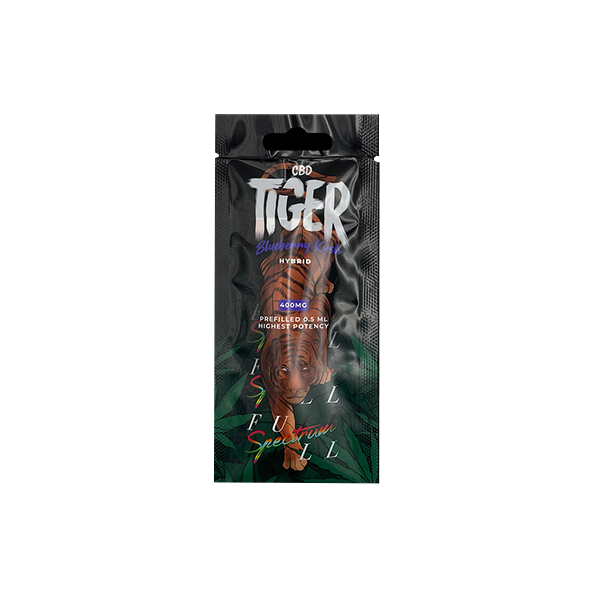 Tiger Vapes 400mg Full-Spectrum CBD Disposable Vape Device - Vape Center