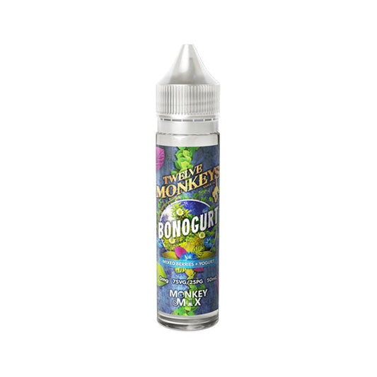 Twelve Monkeys 50ml Shortfill 0mg - Vape Center