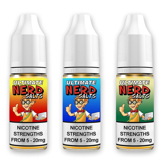 Ultimate Nerd Salts 10ml 10mg - Vape Center