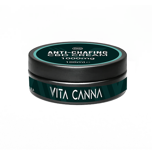 Vita Canna 1000mg CBD Anti-Chafing Cream 100ml - Vape Center