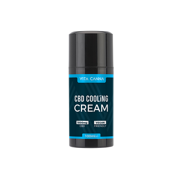 Vita Canna 1000mg CBD Cooling Cream 100ml - Vape Center