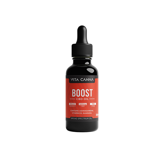 Vita Canna 1400mg Broad Spectrum Functional CBD C8 MCT Oil - 30ml - Vape Center