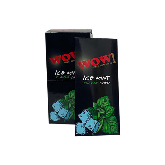 Wow Ice Mint Flavour Cards Infusions Pack of 20 - Vape Center