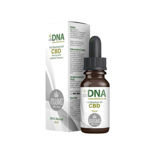 cbDNA 1000mg Full Spectrum CBD Oil - 10ml - Vape Center