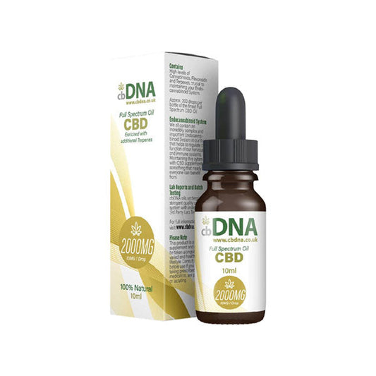 cbDNA 2000mg Full Spectrum CBD Oil - 10ml - Vape Center