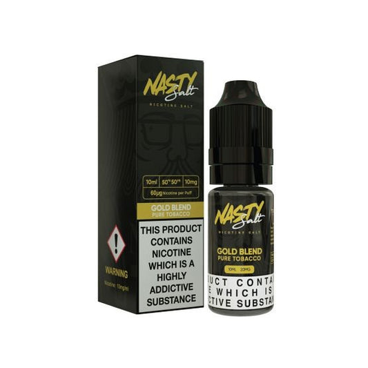 Nasty Juice - Nic Salt - Gold Blend Salt Nic [20mg]