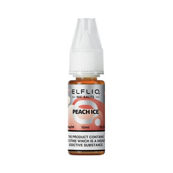 Elf Bar ELFLIQ - Nic Salt - Peach Ice [5mg]-0