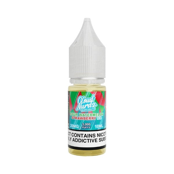 Cloud Nurdz - Nic Salt - Ice Sour Watermelon Strawberry [20MG]