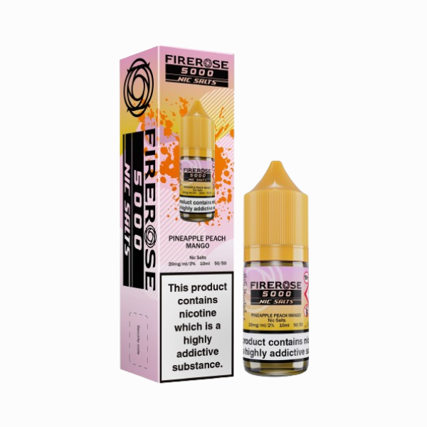 Elux Firerose 5000 - Nic Salt - Pineapple Peach Mango [10MG]-0