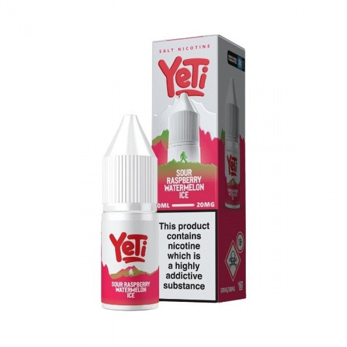 Yeti - Nic Salt - Summit Series - Sour Raspberry Watermelon Ice [20MG]