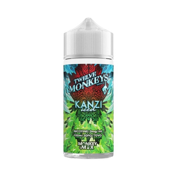 Twelve Monkeys: Ice Age - 100ml - Kanzi Iced