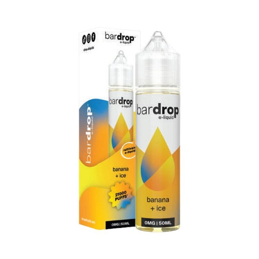 Bar Drop E-Liquid - 50ml - Banana + Ice