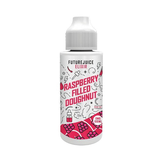 Future Juice Elixir - 100ml - Raspberry Filled Doughnut