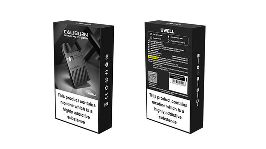 Uwell Caliburn AK2 Pod Kit [Classic Black]