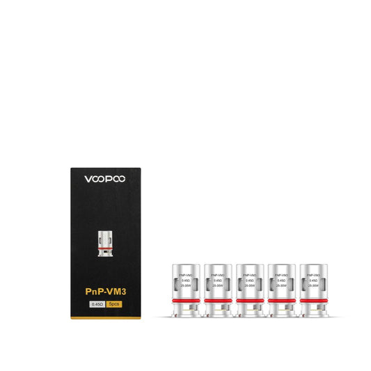 Voopoo PNP Coils - 5 Pack [VM3 0.45ohm]-0