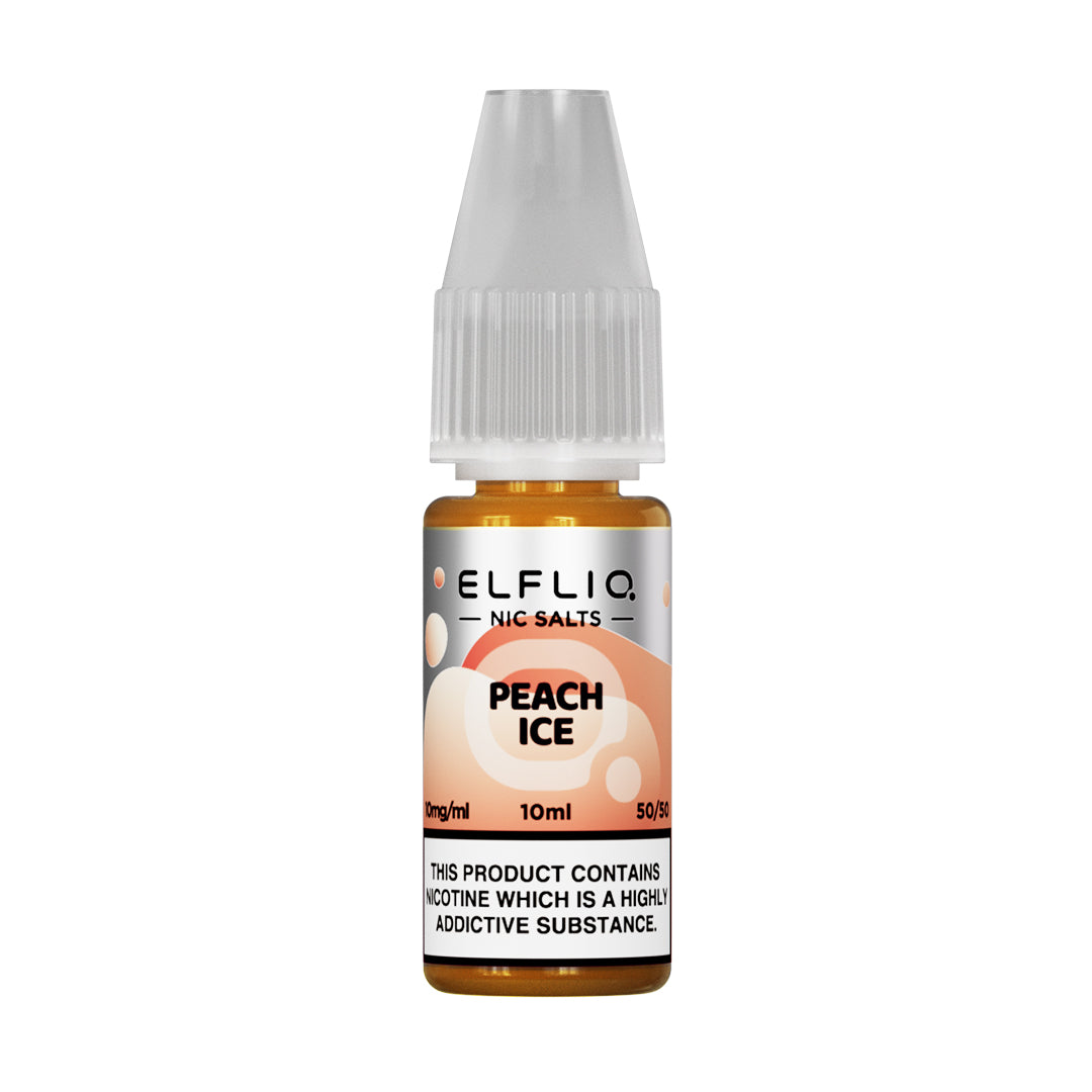 Elf Bar ELFLIQ - Nic Salt - Peach Ice [10mg]-0