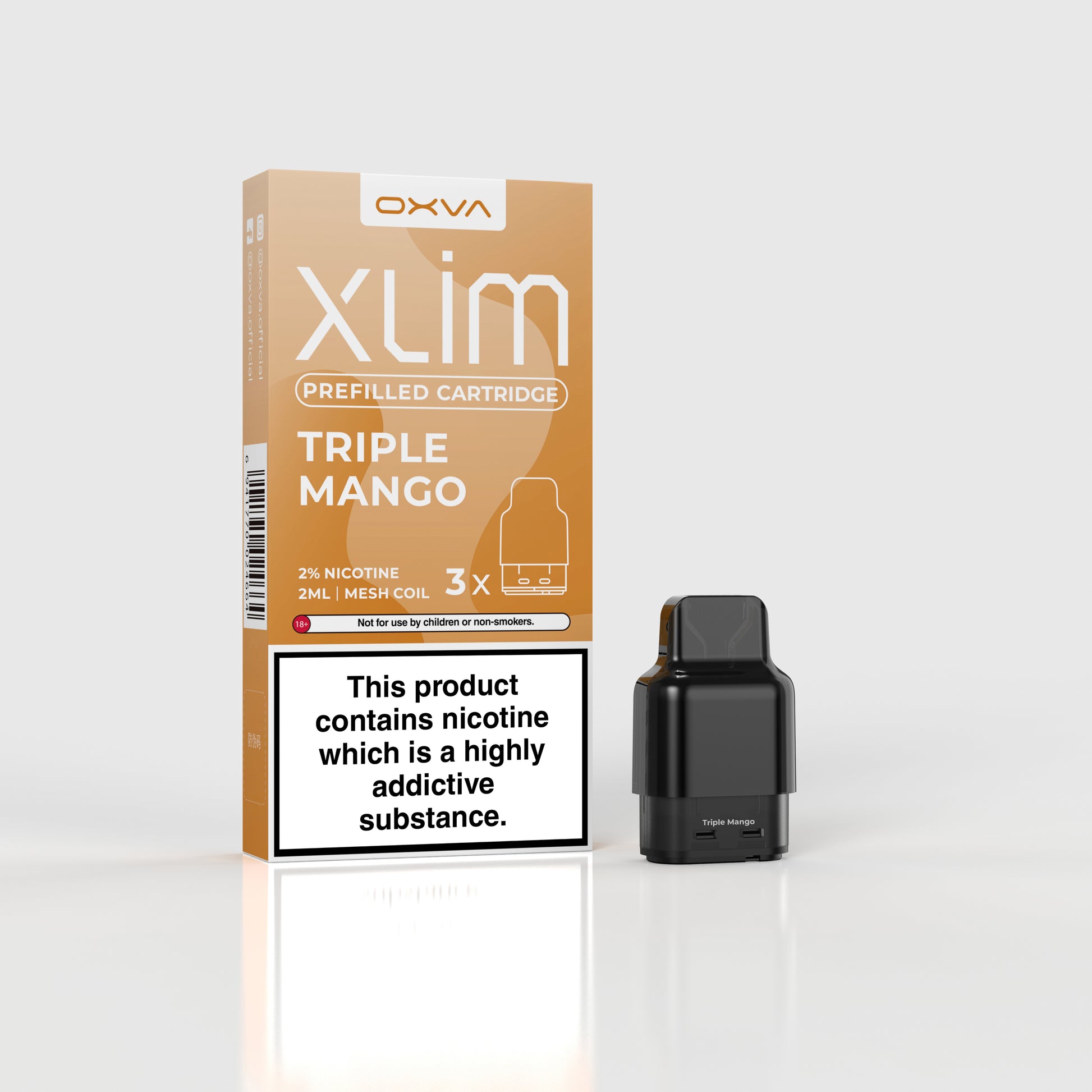 Oxva Xlim Pre Filled Pod - 3 Pack [Triple Mango 20mg]-0