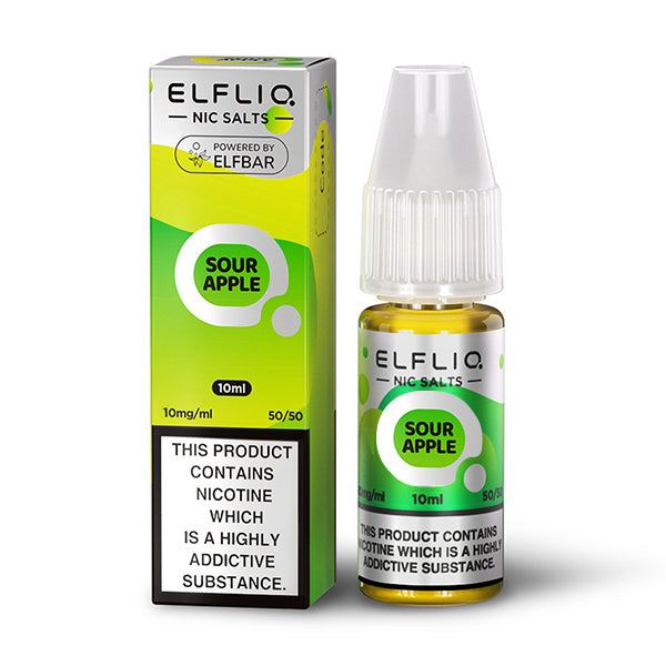 Elf Bar ELFLIQ - Nic Salt - Sour Apple [10mg]-0